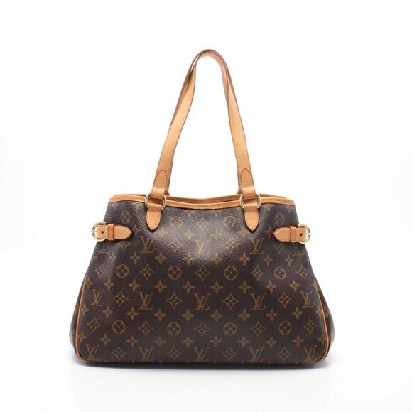 LOUIS VUITTON Brown Monogram Leather Shoulder Bag - Picture 1 of 11